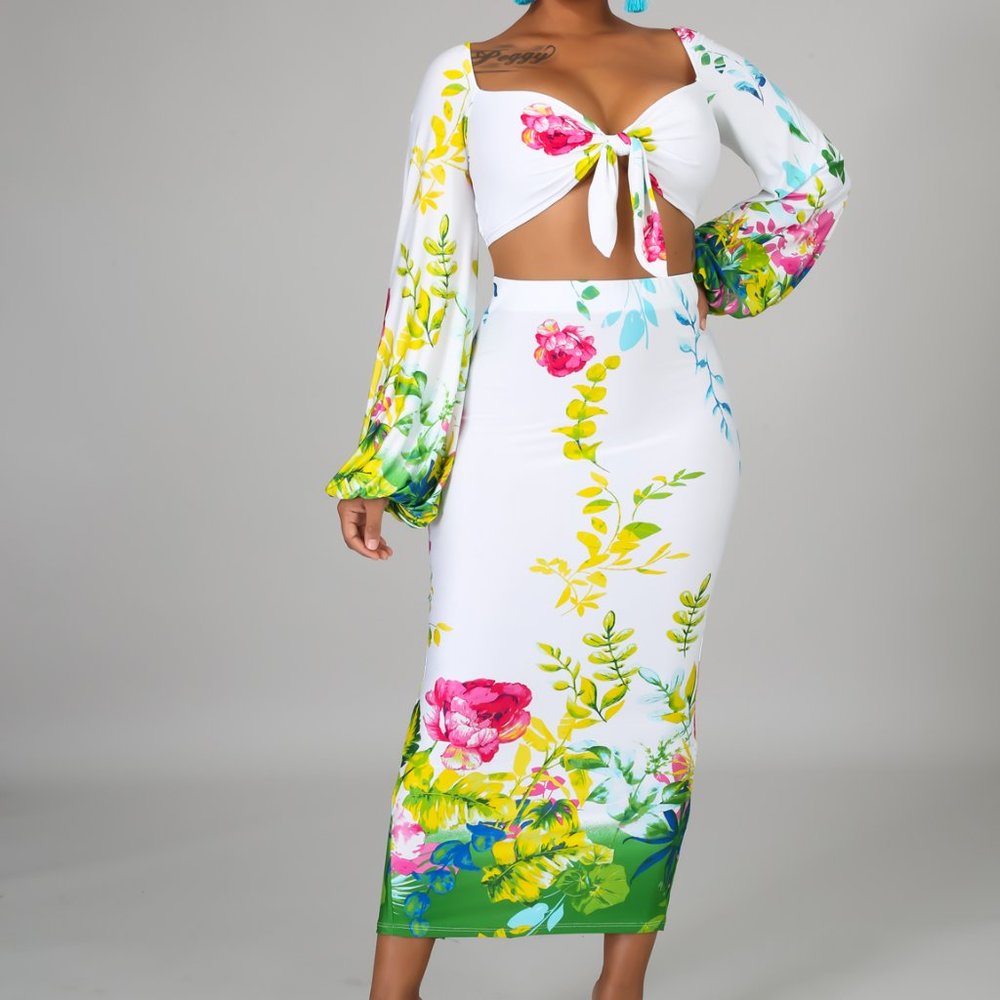 MayFlower Skirt Set